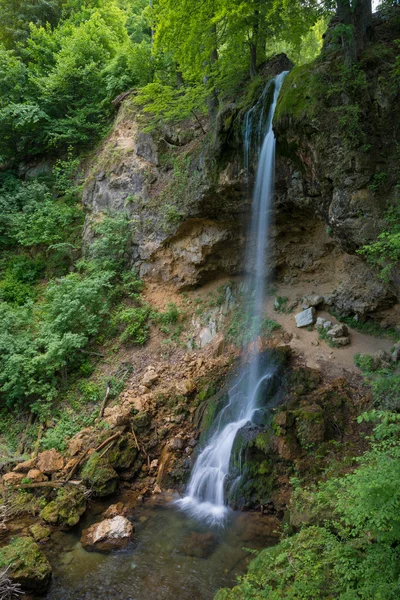 Cachoeira no parque Lillafured — Fotografia de Stock