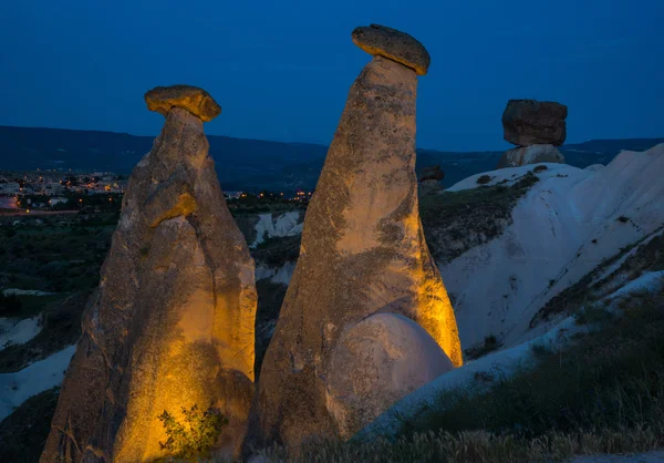 Cappadocia symbol - fairy chimneys — Stock Photo, Image