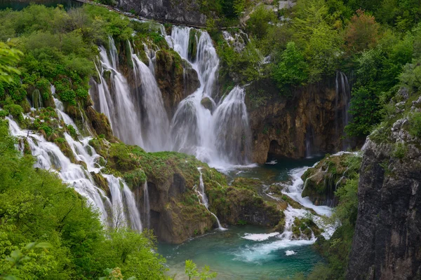 Waterfalls  - Croatia. National Park — Stock Photo, Image