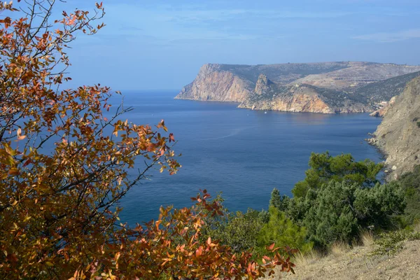 Balaklava in het najaar, Crimea — Stockfoto