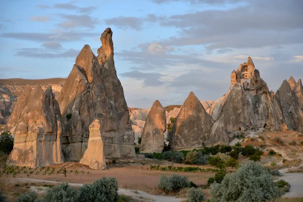 Cappadocia at sunrise — Stock Photo, Image