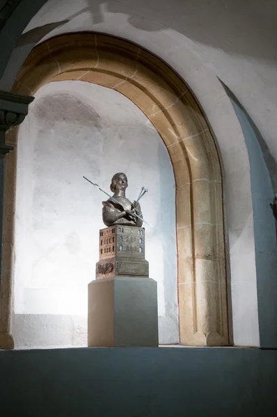 Reliquia della testa di Sant'Elena nella cattedrale di Treviri — Foto Stock