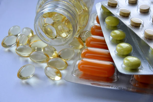 Pharmazeutische Produkte (Pillen) — Stockfoto