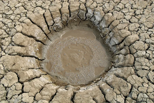 Mud volcano, Crimea — Stock Photo, Image