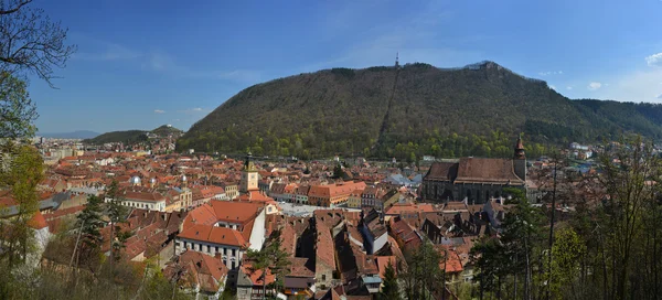 Brasov - panorama — Stockfoto