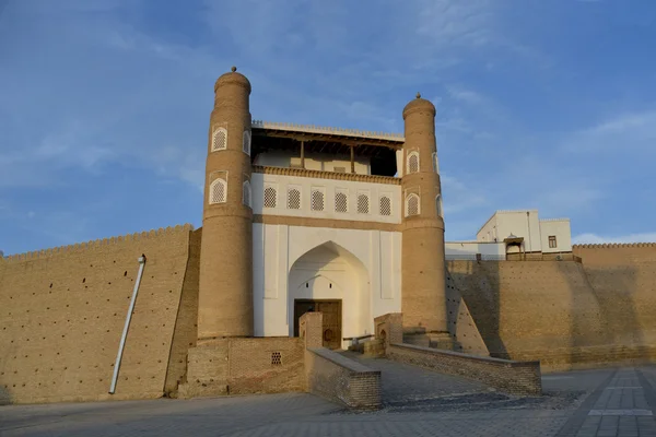 Bukhara fortress entrance — Stock Photo, Image