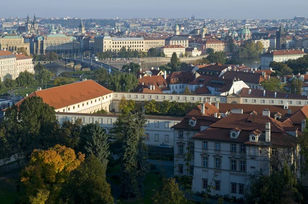 Praga - widok z góry — Zdjęcie stockowe