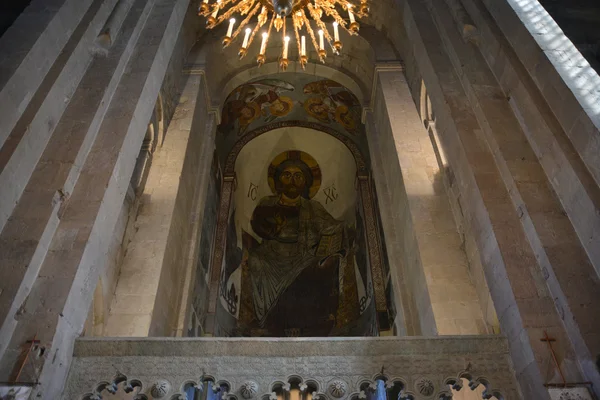 Svetitskhoveli Katedrali iç görünüm — Stok fotoğraf