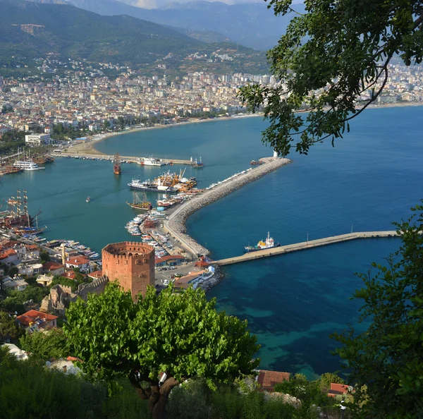 Alanya, Turecko - místo pro dovolenou — Stock fotografie