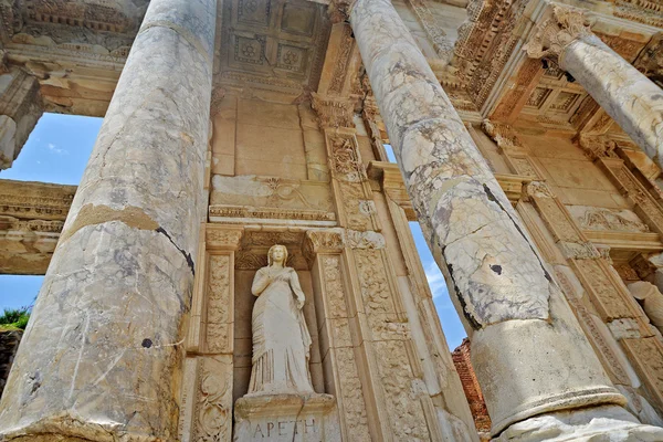 Library of Celsus in Ephesus — Stok fotoğraf