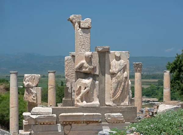 Ruínas da bela Éfeso — Fotografia de Stock