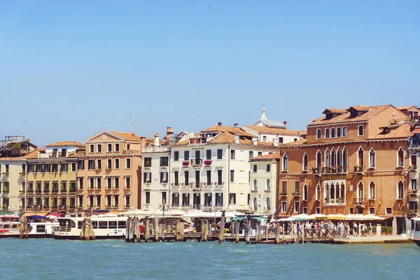 Venice Italy June 2016 Cityscape Sea View Venice Italy Colorful — Stock Photo, Image
