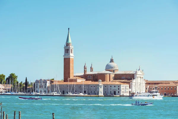 Venice Italy June 2016 San Giorgio Island Canals Venice Italy — Stock Photo, Image