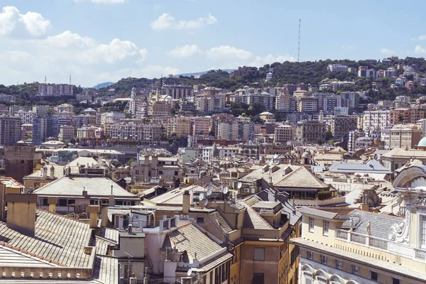 Genoa Italie Juin 2018 Paysage Urbain Centre Historique Gênes Italie — Photo