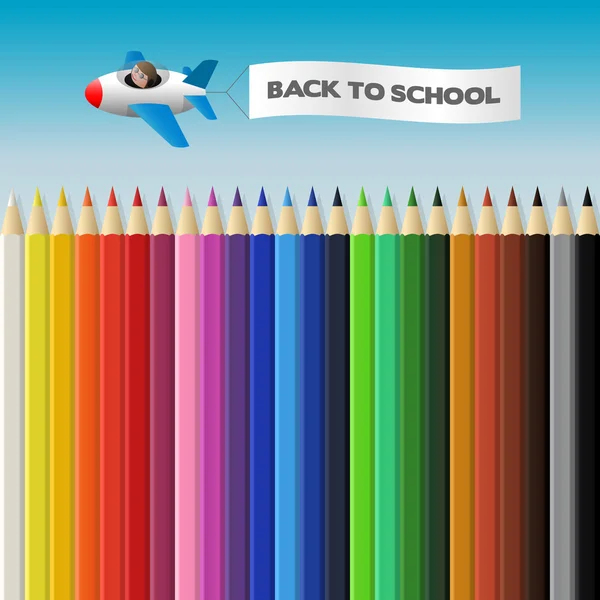 Back to school — Stock Vector