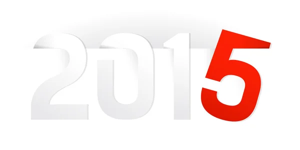 Nouvel an 2015 — Image vectorielle