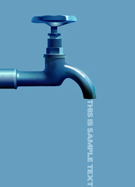 Water tap — Stock Illustration Water tap Stock Vector
