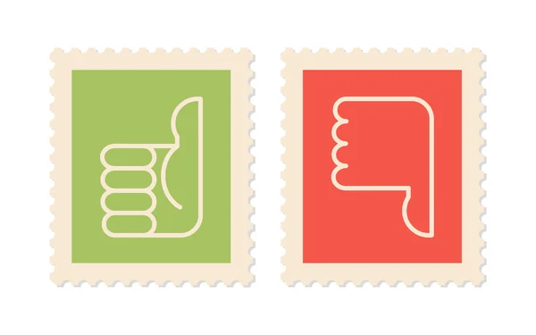 Baş parmaklar yukarı, baş parmaklar aşağı