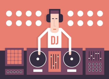 DJ turntable ile