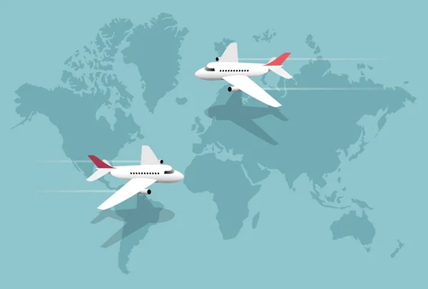 Líneas aéreas — Archivo Imágenes Vectoriales