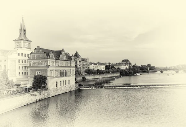 Panorama Pragi — Zdjęcie stockowe
