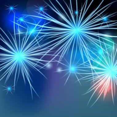 vektör havai fişek arka plan