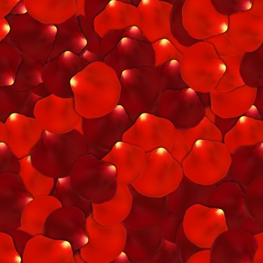 yinelenebilir gül yaprakları