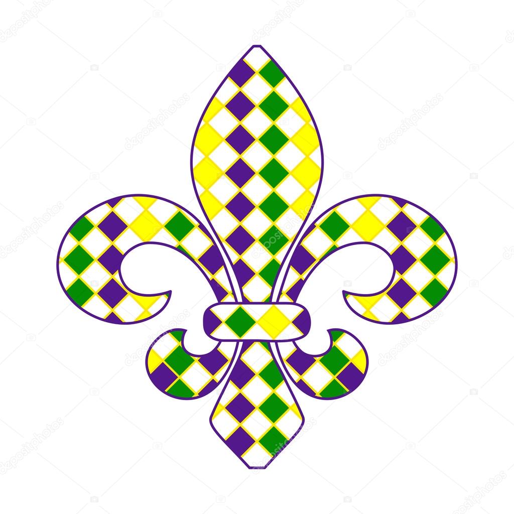 fleur-de-lis-mardi-gras-stock-vector-by-asakosakura-72326959
