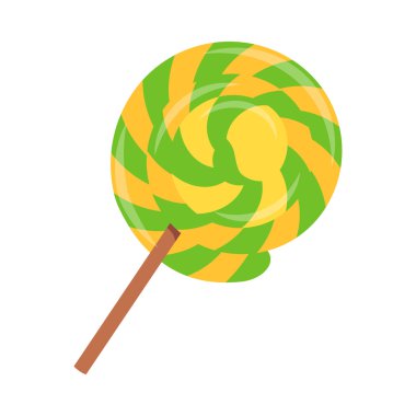 Lolipop düz simgesi 01