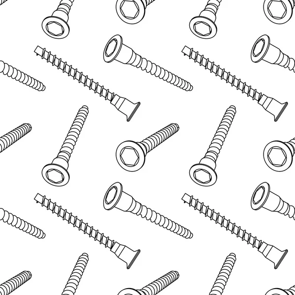 Tornillos sin costura — Archivo Imágenes Vectoriales