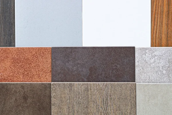 Earth colour ceramic tiles — Stock Photo, Image