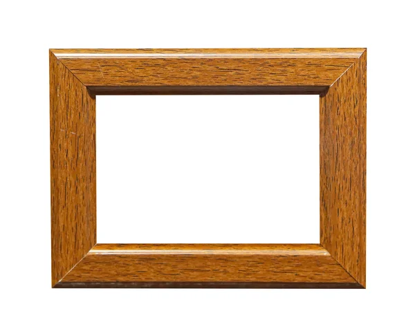 Wooden frame isolated — Stock Photo, Image