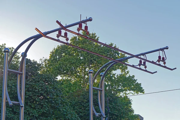 Elektrische Bus Ladestation — Stockfoto