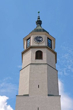 Belgrad Sırbistan 'daki tarihi kulede saat