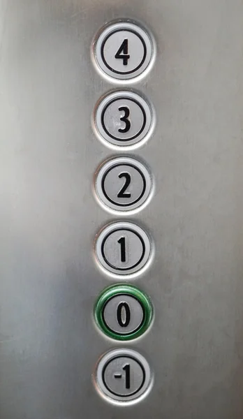 Botones del elevador —  Fotos de Stock