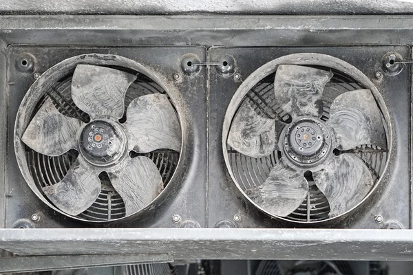Вентиляторы охлаждения — стоковое фото