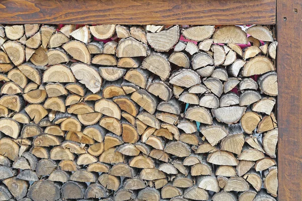 Firewood split logs — Stock Photo, Image