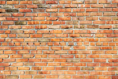 Klasik kırmızı tuğla duvar