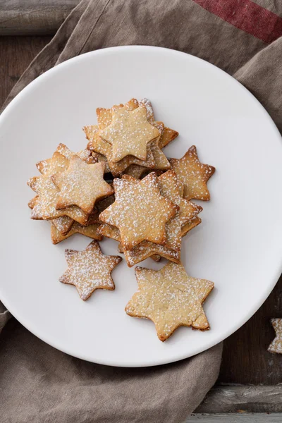 Sweet christmas gingerbread cookies — Stock Photo, Image