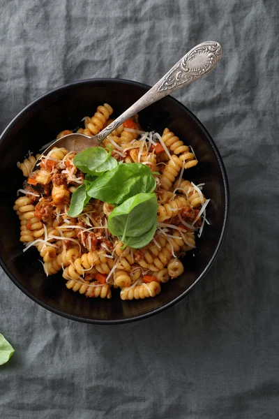 Traditionell italiensk pasta bolognese — Stockfoto