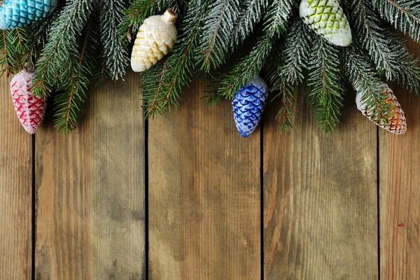 Natuur kerstversiering — Stockfoto