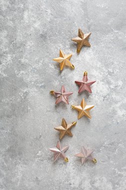 Işık yüzeyinde Noel süslemeleri