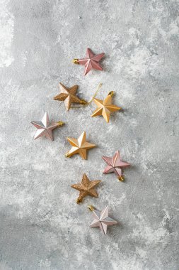 Noel yıldızı yukarıdan dekorasyon şekilleri