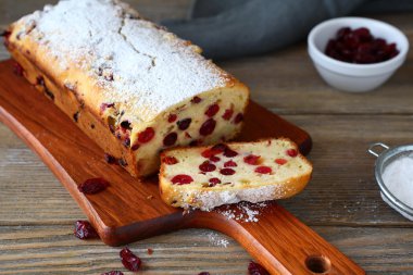 cranberries ile Noel kek