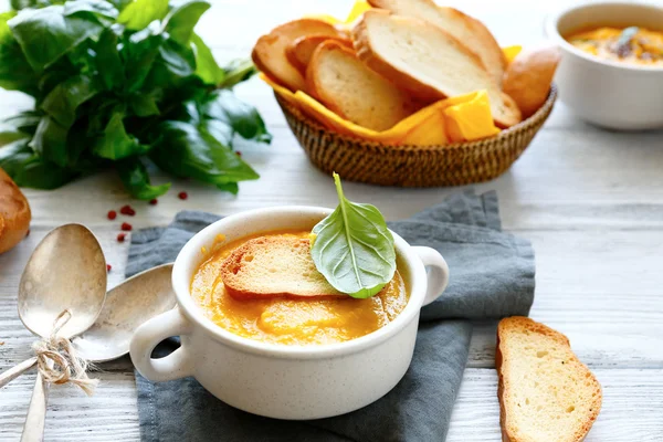 Soup of mashed peas — Stock Image Soup of mashed peas Royalty Free Stock Images