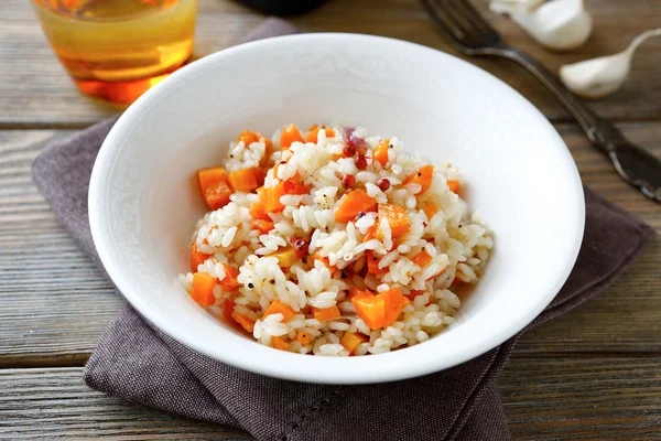 Risotto with carrots — Stock Photo, Image