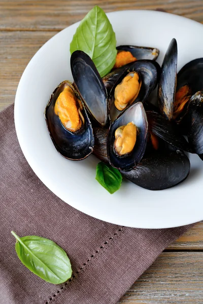 Mussels in Mauchle — Stock Photo, Image