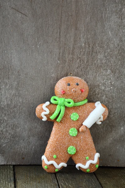 Traditional gingerbread man — Stock Photo, Image