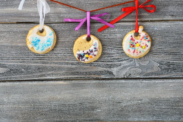 Koekjes met poedersuiker — Stockfoto