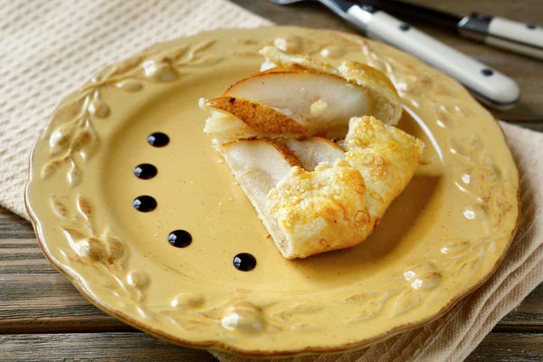 Torta doce com pêras — Fotografia de Stock